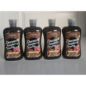 Personal Care Chocolate Raspberry Truffle Body Wash 8 FL Oz Each (4Bottles)